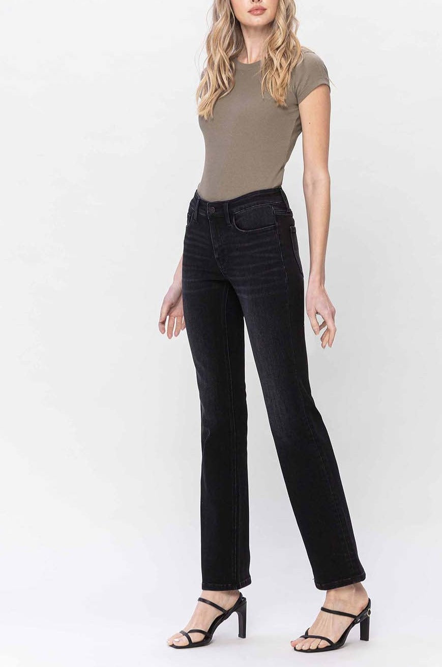 Flying Monkey - Evaluative - Mid Rise BootCut Jeans - F5291 - SaltTree