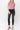 Flying Monkey - Mid Rise Cropped Skinny Jeans with Destroyed Frayed Hem (27" Inseam) - F5294-SaltTree