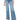Flying Monkey - High Rise Wide Leg Jeans with Trouser Hem (32" Full Length) - F5391-SaltTree