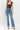 Flying Monkey - High Rise Flare Jeans with Front Patch Pockets and Dart Detail (33" Full Length) - F5510-SaltTree