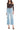 Flying Monkey - High Rise Wide Leg Jeans with Distressed Detail (28" Ankle Length) - F5712-SaltTree