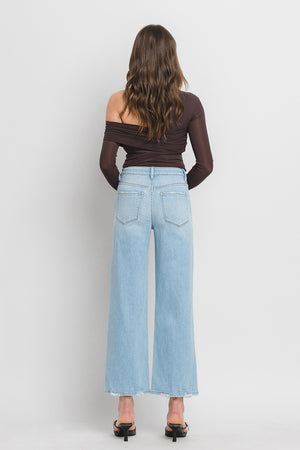 Flying Monkey - High Rise Wide Leg Jeans - F5712