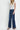 Flying Monkey - High Rise Wide Leg Trouser Jeans With Front Patch Pockets (32" Long Inseam) - F5764D-SaltTree