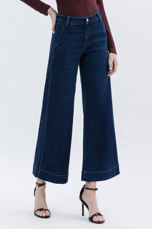 Flying Monkey Jeans - High Rise Ankle Wide Leg Jeans - F5923