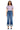 Kancan - Delia High-Rise Cropped Wide-Leg Jeans with 5" Single Cuff (27" Inseam) - kc20091d-SaltTree
