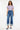 Kancan - Delia High-Rise Cropped Wide-Leg Jeans with 5" Single Cuff (27" Inseam) - kc20091d-SaltTree