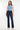 Kancan - Janice High-Rise Wide-Leg Curvy Jeans in Elegant Dark Wash (33" Inseam) - kc20097dcv-SaltTree