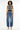 Kancan - Yolanda Low Slung Horseshoe Jeans (27" Inseam) - KC2592D