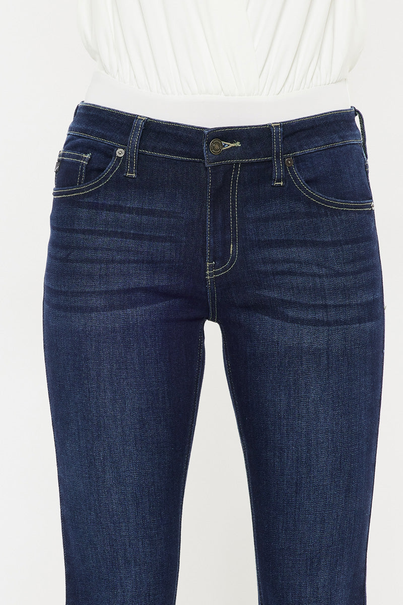 Kancan - USA Women's Mid-Rise Flare Boot Cut Jean - kc6102 NEW - SaltTree