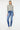 Kancan - Women's High Rise Button Fly Distressed Super Skinny Jeans - kc7113-SaltTree