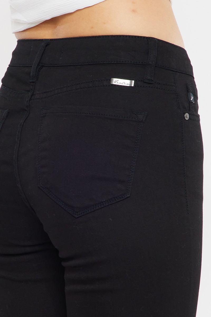 Kancan - Women's High Rise Hem Detail Skinny Jeans - KC7267ST - SaltTree