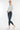 Kancan - Esther High-Rise Ankle Skinny Jeans with Raw Destructed Hem (27.5" Inseam) - KC7274LG -ST-SaltTree