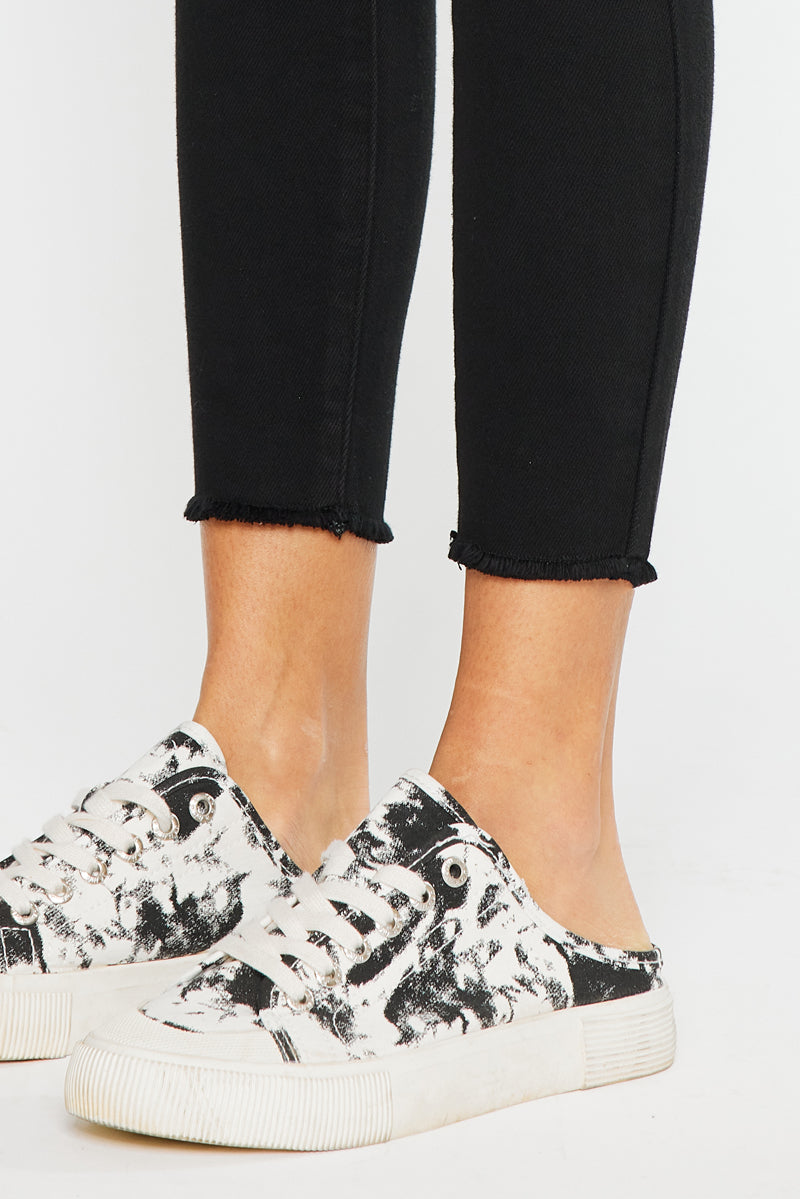 Kancan - Women's High Rise Ankle Skinny Jeans - KC7317 ST - SaltTree