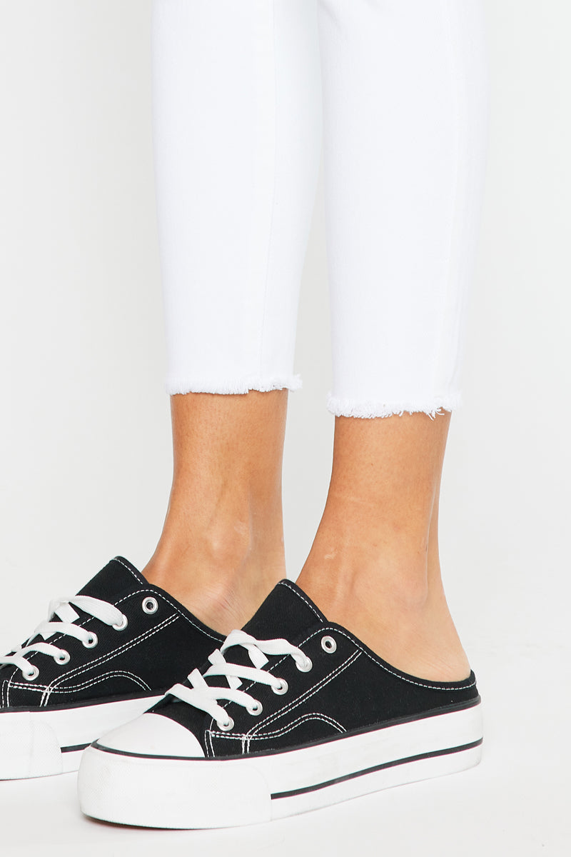 Kancan - Women's High Rise Ankle Skinny Jeans - KC7317 ST - SaltTree