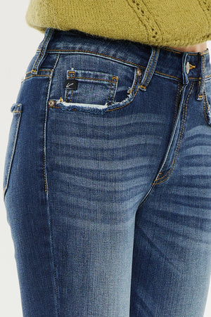 Kancan - Women's High Rise Ankle Skinny Jeans - KC8395-NV
