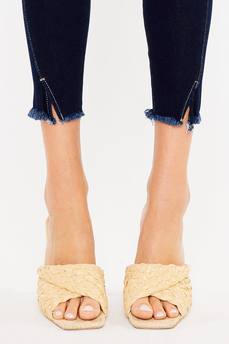 Kancan - Zinnia High Rise Ankle Skinny Jeans - KC8604D