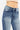 Kancan - Geneva High-Rise Ankle Skinny Jeans with Slit Raw Hem (27" Inseam) - KC9167QM-NV-SaltTree