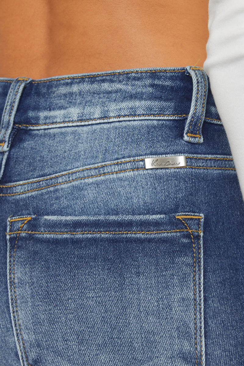 Kancan - Women's High Rise Ankle Skinny Jeans - kc9204d with kc8395 ST - SaltTree