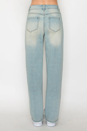 Wax Jean - Vintage Wash Straight Jean - 90379