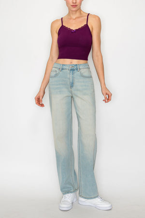 Wax Jean - Vintage Wash Straight Jean - 90379