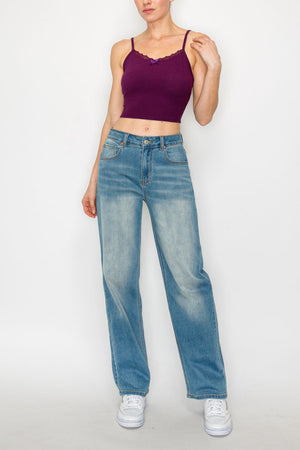 Wax Jean - Vintage Wash Straight Jean - 90379