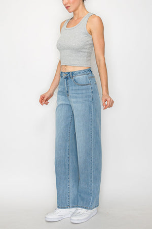 Wax Jean - Sketch Wash Straight Jeans - 90384