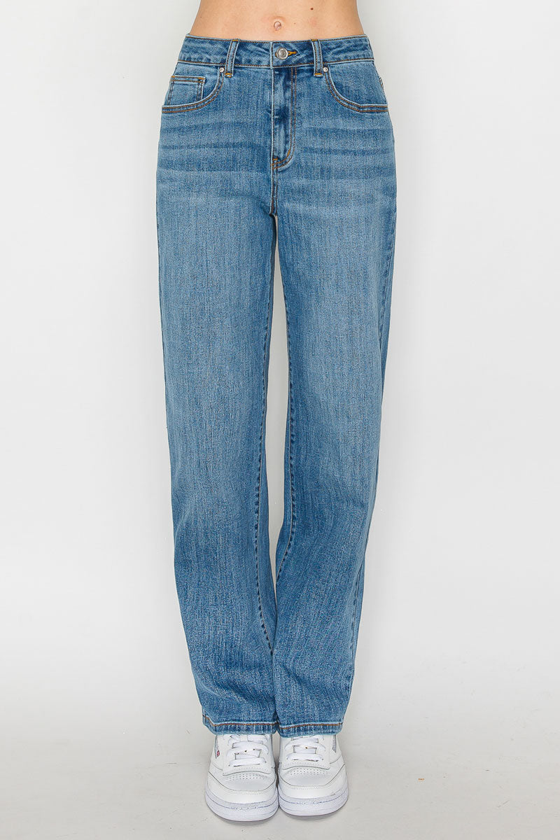 Wax Jean - Sketch Wash Straight Jeans - 90384 - SaltTree