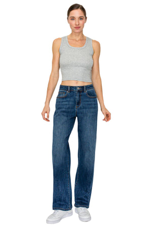 Wax Jean - Sketch Wash Straight Jeans - 90384