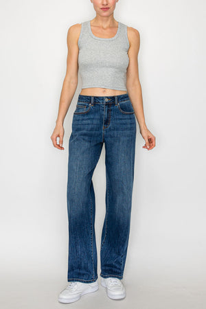 Wax Jean - Sketch Wash Straight Jeans - 90384