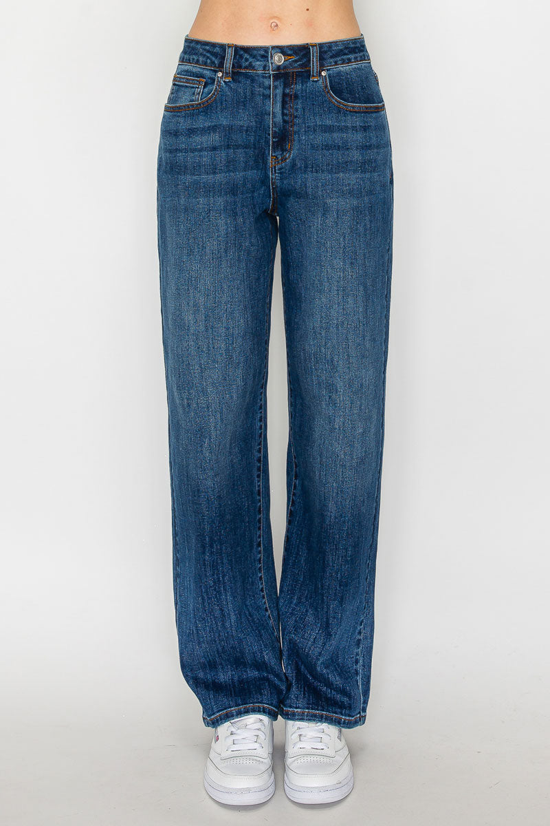 Wax Jean - Sketch Wash Straight Jeans - 90384 - SaltTree