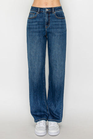 Wax Jean - Sketch Wash Straight Jeans - 90384