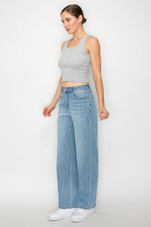 Wax Jean - Sketch Wash Straight Jeans - 90384