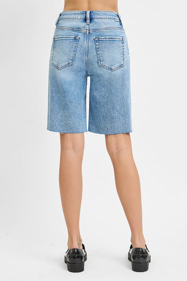 Risen Jeans - High Rise Bermuda Shorts (10" Inseam) - RDS6285