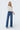 Vervet - High Rise Wide Leg Tummy Control Minimal Distressed Jeans (32" Inseam) - LV1444