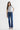 Mica Denim - Classic Mid-Rise Bootcut Jeans (32" Inseam) - MDP-B511-SaltTree