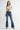 Mica Denim - High-Rise Flared Leg Jeans with Front Seam Detailing (33" Inseam) - MDP-F3662-SaltTree