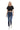 Mica Denim - Rivale High Rise Button Fly Ankle Skinny Jeans (28" Inseam) - MDP-S188DK-SaltTree