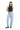 Mica Denim - Super High Rise Light Wash Barrel Leg Jeans (26" Inseam) - MDP-W3524-SaltTree