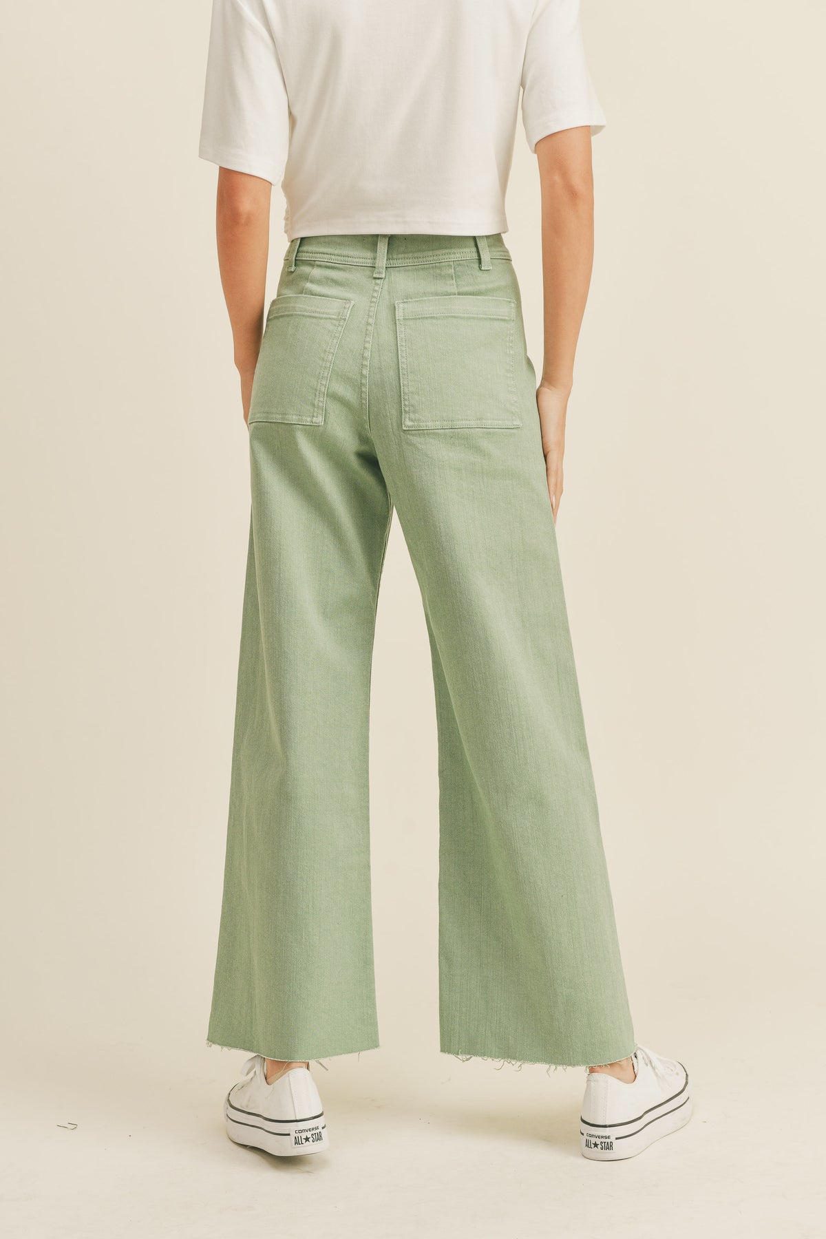 Buy SKENJEL Men's Casual Cotton Loose Denim Cargo Pants (32, Green) at  Amazon.in
