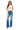 Risen Jeans - High Rise Full-Length Flare Jeans with Tummy Control Panel (33" Inseam) - PF21348-SaltTree