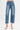 Risen Jeans - High Rise Cropped Barrel Leg Jeans with Adjustable Waist (27 1/4" Inseam) - PGC21174D-SaltTree