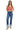 Risen Jeans - Tummy Control 4-Way Stretch High Rise Ankle Straight Jeans (28"-33.5" Inseam) - PSA21651-SaltTree
