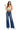 Risen Jeans - High-Rise Full-Length Wide Flare Jeans with Front Patch Pockets (33" Inseam) - PW21004-SaltTree