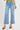 Risen Jeans - High-Rise Cropped Wide Leg Jeans with Utility Patch Pockets and Pintuck Detail (27" Inseam) - PWC21009-SaltTree