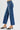 Risen Jeans - Mid-Rise Cropped Wide Leg Jeans with Raw Cut Hem (27" Inseam) - PWC21093