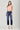 Risen Jeans - High-Rise Cropped Straight Leg Jeans with Distressed Raw Hem (27" Inseam) - RDP5250-SaltTree