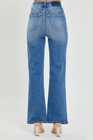 Risen Jeans - High Rise Relaxed Straight Jeans - RDP5292 - SaltTree