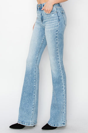 Risen Jeans - High Rise Bootcut Jeans - RDP5523RT