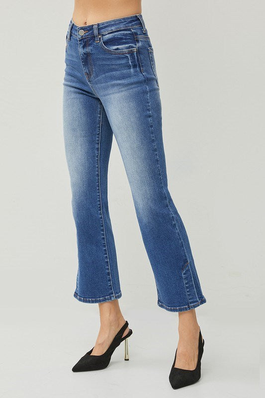 Risen Jeans - High Rise Bootcut Jeans - RDP5618 - SaltTree