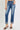 Risen Jeans - Tummy Control High Rise Cropped Straight Leg Jeans with Adjustable Cuffed Hem (27.5" Inseam) - RDP5941-SaltTree